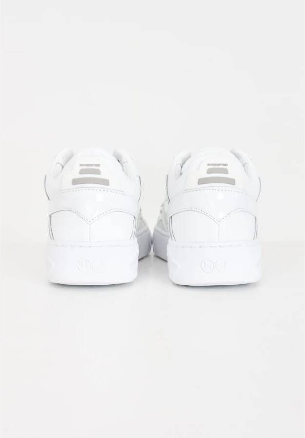 Hide&Jack Witte Heren Sneakers met Uniek Design White Heren