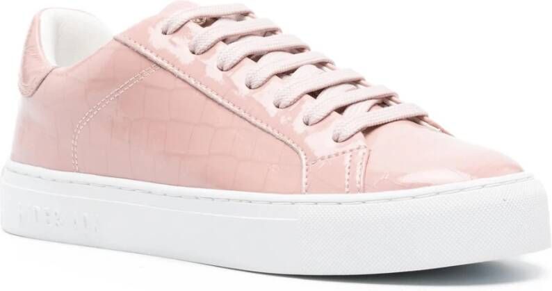 Hide&Jack Witte Lage Sneaker Pink Dames