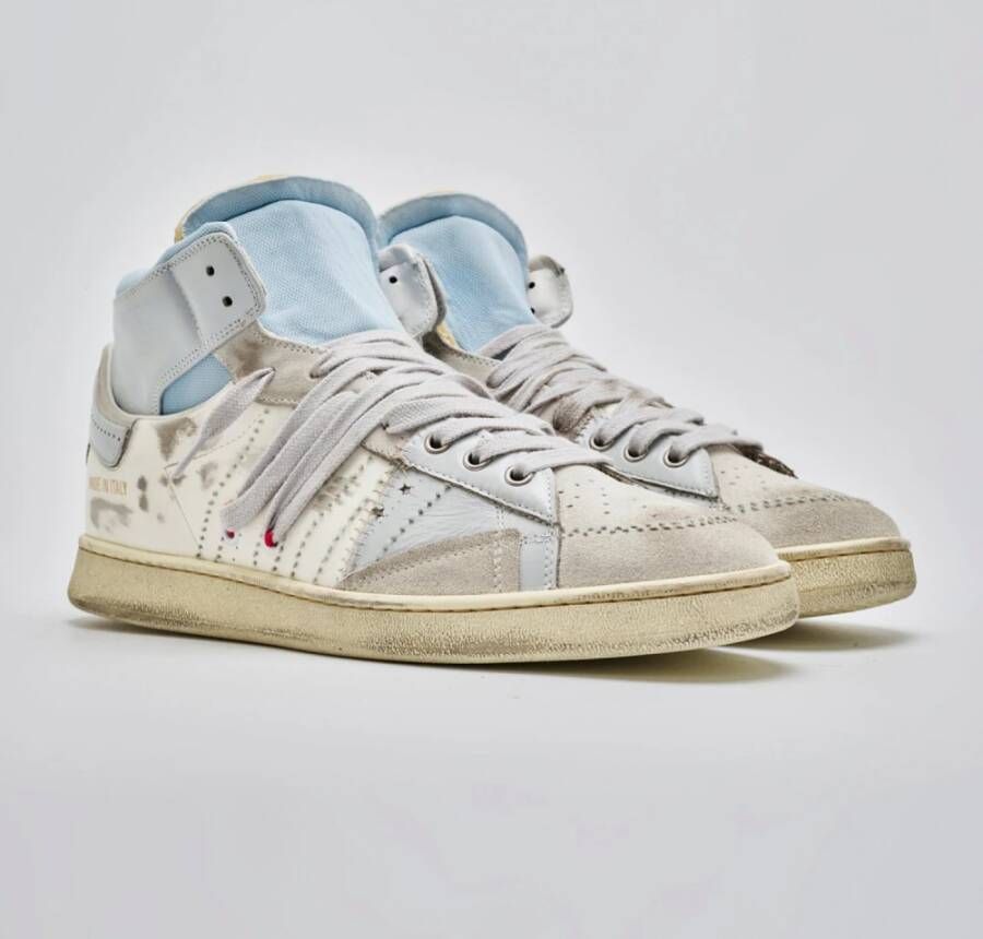 Hidnander Cage Dual High Top Sneakers White Dames