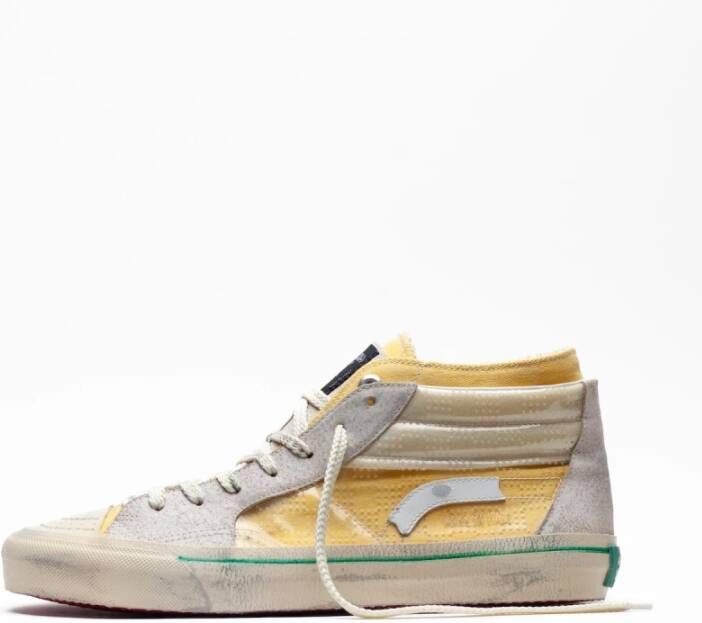 Hidnander Retro mid-top sneaker geïnspireerd door basketbal en skateboard