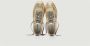 Hidnander Retro Leren Sneakers Yellow Dames - Thumbnail 8