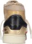 Hidnander Witte Gouden Basketbalschoenen Stripeless Design White Dames - Thumbnail 2