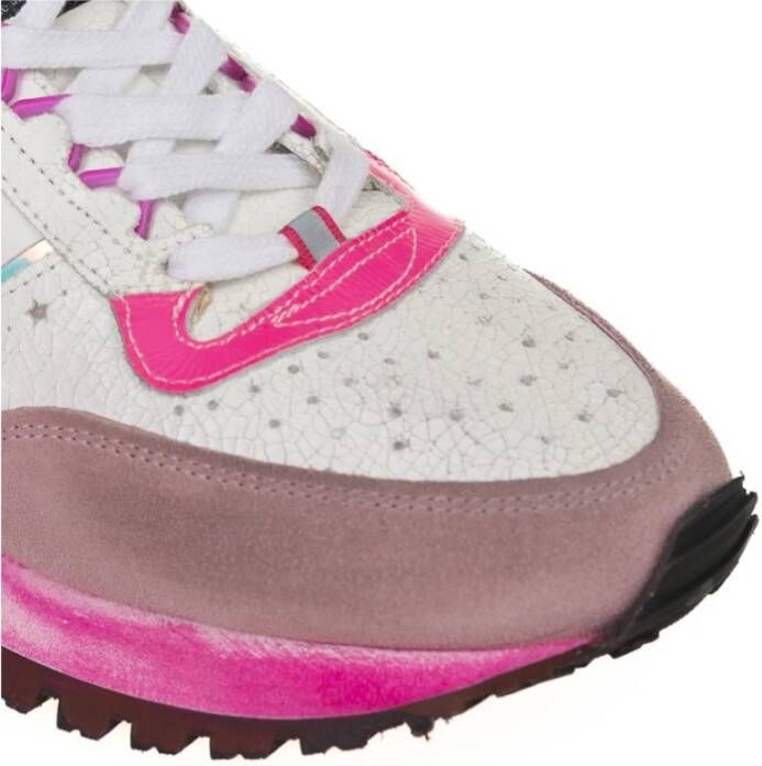 Hidnander Stijlvolle Tenkei Track Edition Sneakers Roze Dames