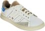 Hidnander Streeploze Sneakers voor vrouwen White Dames - Thumbnail 2