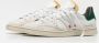 Hidnander Klassieke Striploze Sneakers voor Mannen White Heren - Thumbnail 4