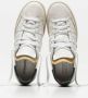 Hidnander Klassieke Striploze Sneakers voor Mannen White Heren - Thumbnail 6