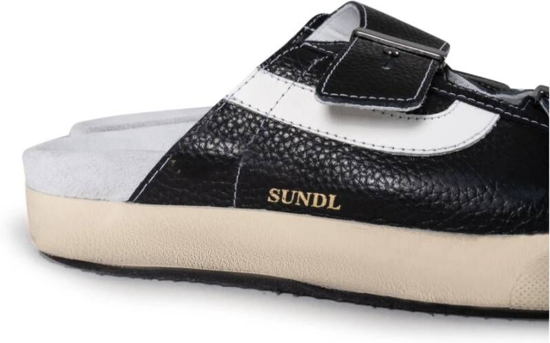 Hidnander Vintage Memory Footbed Sandalen Black Heren