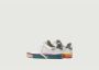 Hidnander Witte Leren Sneaker met Starless Logo White Heren - Thumbnail 3
