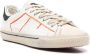 Hidnander Witte Leren Sneakers Platte Rubberen Zool - Thumbnail 2