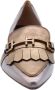 HISPANITAS Instappers Dames Chi243573 Met Maat: 37 Materiaal: Leer Kleur: Zilver - Thumbnail 6
