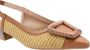 HISPANITAS Slingbacks Dames Rhv254046 Maat: 39 Materiaal: Raffia Kleur: Camel - Thumbnail 6