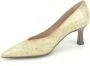 Hispanitas Beige Lace Print Pump 6cm Beige Dames - Thumbnail 3