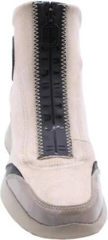 Hispanitas Galler Chelsea Laarzen Elegant en Stijlvol Beige Dames