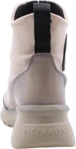 Hispanitas Galler Chelsea Laarzen Elegant en Stijlvol Beige Dames