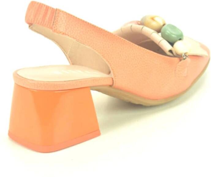 Hispanitas Coraal Vg.+ Stenen Pumps