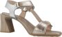 Hispanitas Elegante High Heel Sandalen Brown Dames - Thumbnail 6
