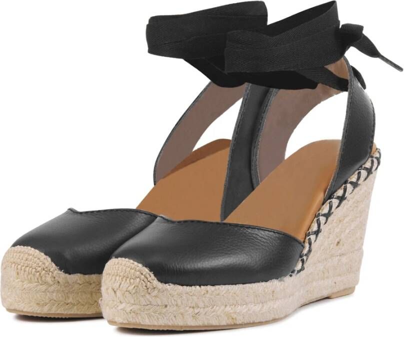 Hispanitas Espadrilles Zwart Black Dames