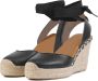 HISPANITAS Espadrilles Dames Hv243382 Maat: 38 Materiaal: Leer Kleur: Zwart - Thumbnail 2