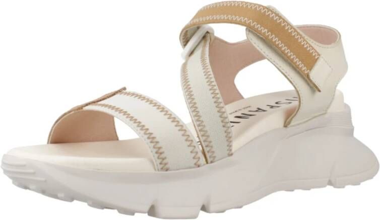 Hispanitas Flat Sandals Beige Dames