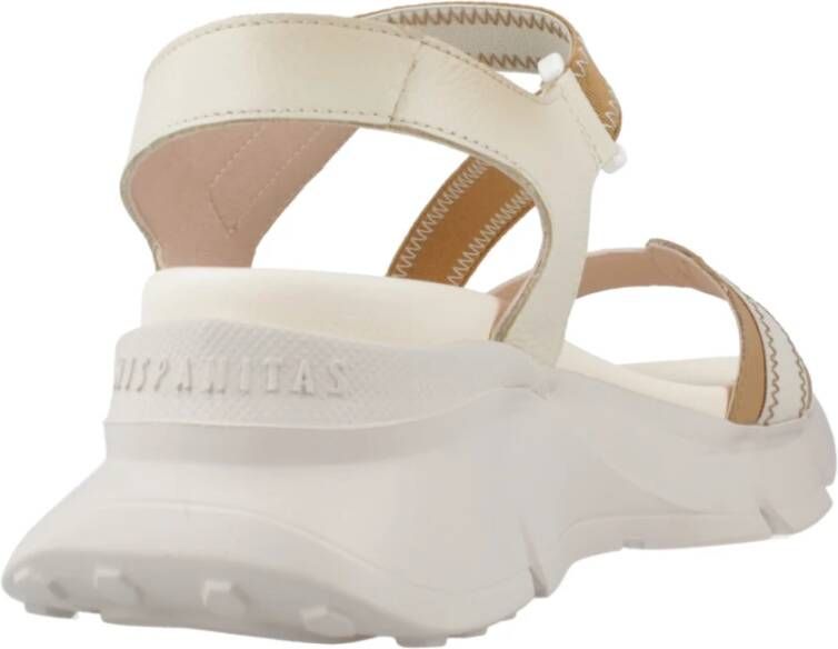 Hispanitas Flat Sandals Beige Dames