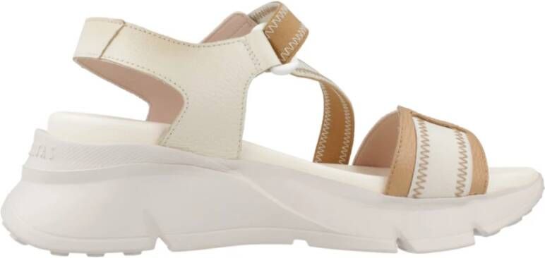 Hispanitas Flat Sandals Beige Dames