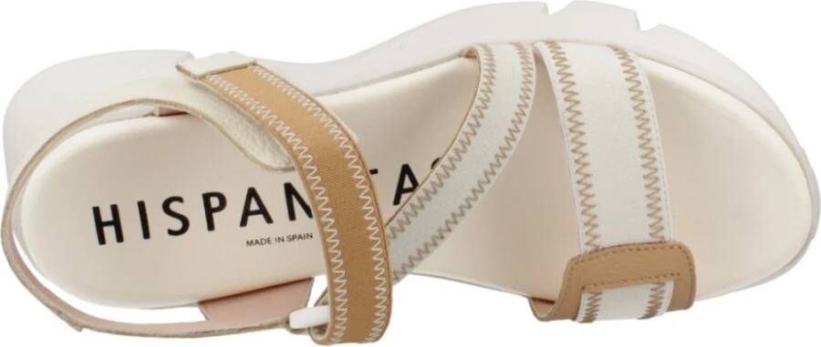 Hispanitas Flat Sandals Beige Dames