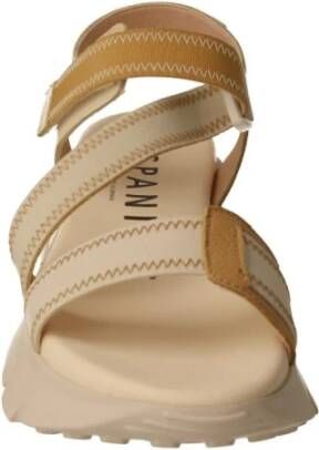 Hispanitas Flat Sandals Beige Dames