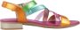Hispanitas Flat Sandals Multicolor Dames - Thumbnail 4