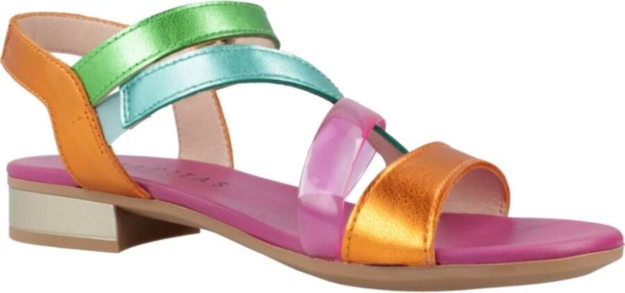 Hispanitas Flat Sandals Multicolor Dames