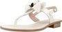 Hispanitas Flat Sandals White Dames - Thumbnail 2