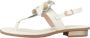 Hispanitas Stijlvolle Platte Sandalen White Dames - Thumbnail 4