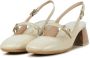 Hispanitas Dames Pumps Damesschoenen Leer Geen hoogte cm HV243318 Gebroken wit - Thumbnail 3