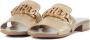 HISPANITAS Slippers Dames Hv243268 Maat: 36 Materiaal: Leer Kleur: Goud - Thumbnail 4