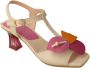 Hispanitas Elegante Petal Hoge Hak Sandalen White Dames - Thumbnail 3