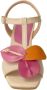 Hispanitas Elegante Petal Hoge Hak Sandalen White Dames - Thumbnail 4