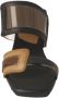 Hispanitas Stijlvolle T-Strap Hoge Hak Sandalen Zwart Dames - Thumbnail 4