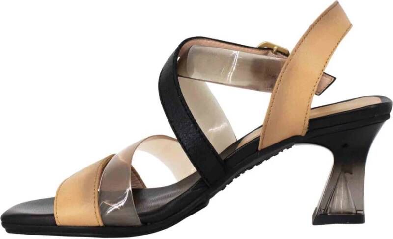 Hispanitas Sandalen met hoge hakken Zwart Dames