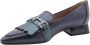 HISPANITAS Instappers Dames Hi243590 Maat: 36 Materiaal: Leer Kleur: Blauw - Thumbnail 4