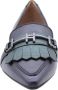 HISPANITAS Instappers Dames Hi243590 Maat: 36 Materiaal: Leer Kleur: Blauw - Thumbnail 5