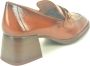 Hispanitas Lace Moccasin in Cognac Leer Brown Dames - Thumbnail 2