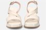 Hispanitas Leren hoge hak sandalen met platform Beige Dames - Thumbnail 3