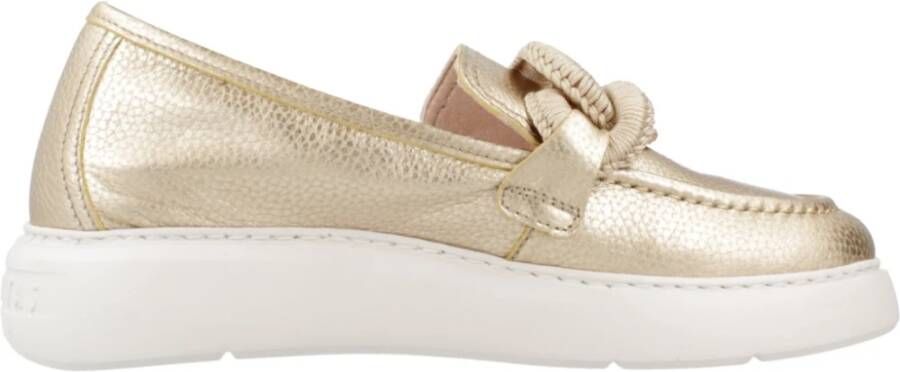 Hispanitas Stijlvolle Cervo-V24 Loafers voor Vrouwen Yellow Dames