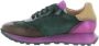 Hispanitas Loira sneakers soho cocoa forest magenta velour CHI233073 - Thumbnail 3