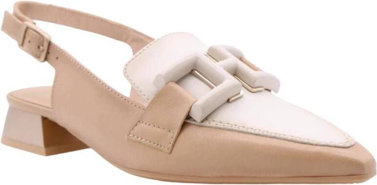 Hispanitas Melide Slingback Schoenen Beige Dames