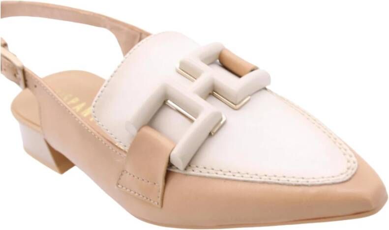 Hispanitas Melide Slingback Schoenen Beige Dames