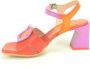 Hispanitas Multicolor Hoge Hak Sandalen Multicolor Dames - Thumbnail 3