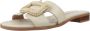 Hispanitas Platte Sandalen Sliders Beige Dames - Thumbnail 4