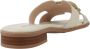 Hispanitas Platte Sandalen Sliders Beige Dames - Thumbnail 5