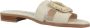 Hispanitas Platte Sandalen Sliders Beige Dames - Thumbnail 7