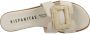 Hispanitas Platte Sandalen Sliders Beige Dames - Thumbnail 9